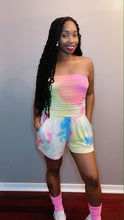 Load image into Gallery viewer, Tye Dye Short Romper